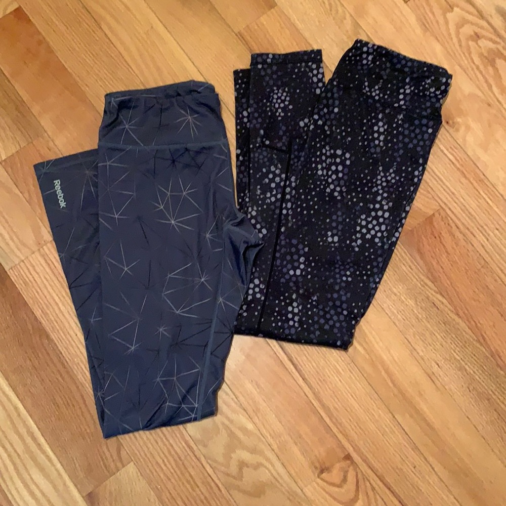 2 Pairs Reebok Leggings